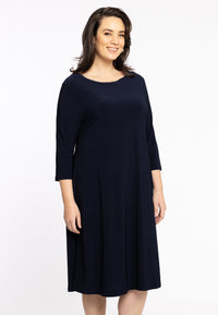 Dress boat neck DOLCE - blue - #1