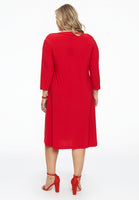 Dress boat neck DOLCE - red - #3