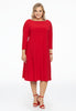 Dress boat neck DOLCE - red - #2