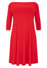 Dress boat neck DOLCE - red - #4