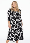 Wrap dress VITTORIA - white 