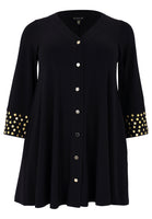 Cardigan Sequin Cuff DOLCE - black - #4