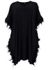 Kaftan Feathers DOLCE - black - #4