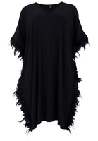 Kaftan Feathers DOLCE - black - #4