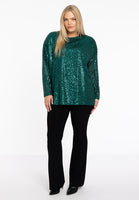 Tunic square paillette - green - #2