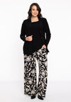 Trouser Loose Fit NORALY - black 