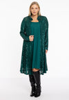 Dress blouse paillettes - green - #5