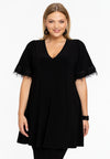 Tunic wide bottom party DOLCE - black