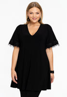 Tunic wide bottom party DOLCE - black  - #1