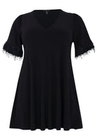 Tunic wide bottom party DOLCE - black  - #4