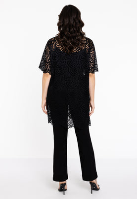 Shirt Tee LACE - black  - #3