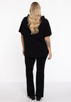 Tunic wide collar DOLCE - black - #3