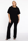 Tuniek met boothals dolce - Zwart