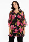 Tuniek wide bottom magnolia - roze