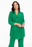 Tunic flare waterfall DOLCE - green - #1