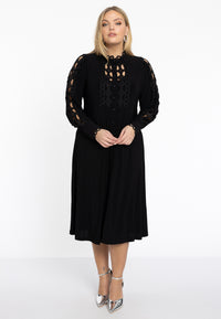 Dress buttoned DOLCE - black - #2