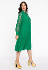 Dress buttoned DOLCE - green - #5