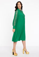 Dress buttoned DOLCE - green  - #5