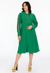 Dress buttoned DOLCE - green - #2