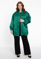 Bomber long SATIN - green - #5