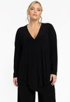 Tunic pointy DOLCE - black