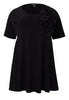 Tunic wide bottom CORSAGE - black - #3