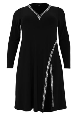 Tunic strass DOLCE - black  - #1