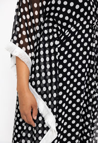 Kaftan DOTS - black - #5