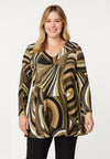 Tunic wide bottom EMILY - light green