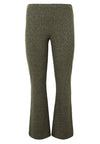 Trousers Bootleg RIB - light green