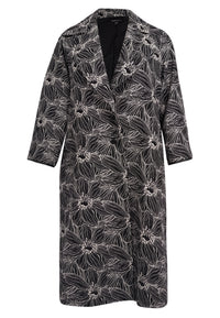 Coat FLORIQUE - black - #3