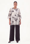 Tuniek relaxed ethereal - ecru