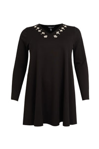 Tunic A-line ECO VERO - black - #3