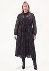 Maxi dress SILVER LUX - black