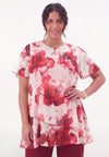 Tunic A-line ISLA - red - #2