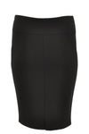 Skirt tube HEAVY jersey - black 