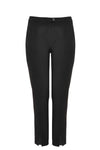 Trousers slit midfront - black 