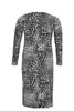 Dress drape GREY LEOPARD - grey - #3