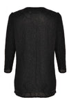 Jacket all over beaded silk - black - #3