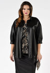 Blouse wide NAPPA - black