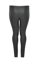 Legging full stretch leather - green  - #2