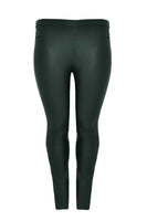 Legging full stretch leather - green - #1