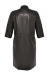 Dress/Blouse leather - black - #3