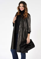 Dress/Blouse leather - black - #1