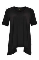 Shirt wide pointy sh sl DOLCE - black - #1