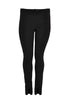 Trousers slit midfront - black  - #4