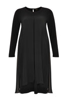 Dress chiffon layer DOLCE - black - #4