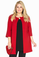 Jacket wrap INTERLOCK - red  - #1