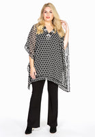 Tunic square VENETO - black - #2