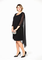 Dress voile layer DOLCE - black - #2